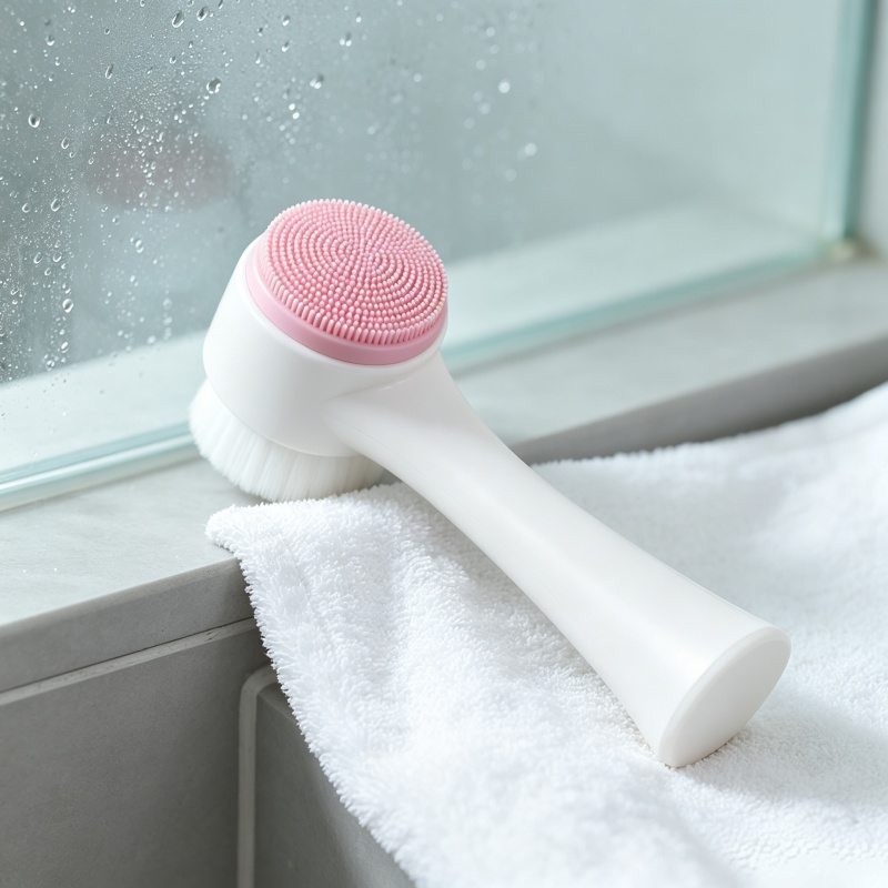 Silicone Face Scrubber Electric - Escova de limpeza facial manual de
