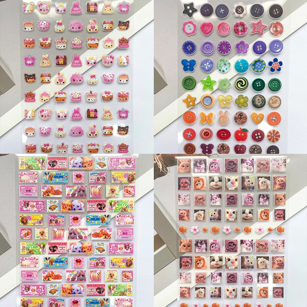 Nail Art - Mini Adesivos de PVC Engraçados de
