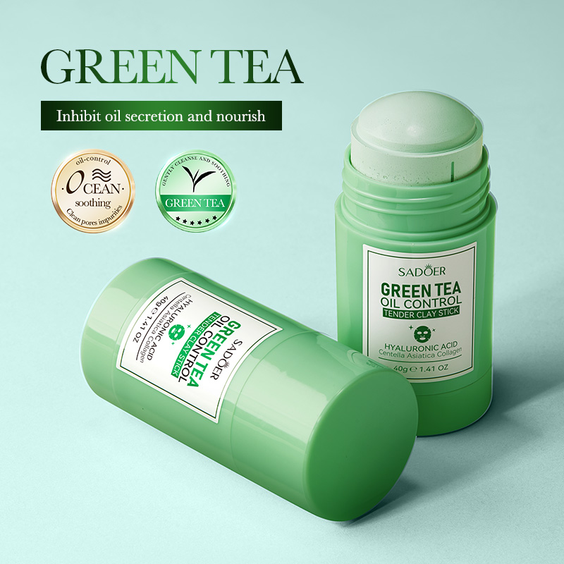 Máscara de argila em bastão co - Green Tea Cleansing Clay Mask avaliação e preço