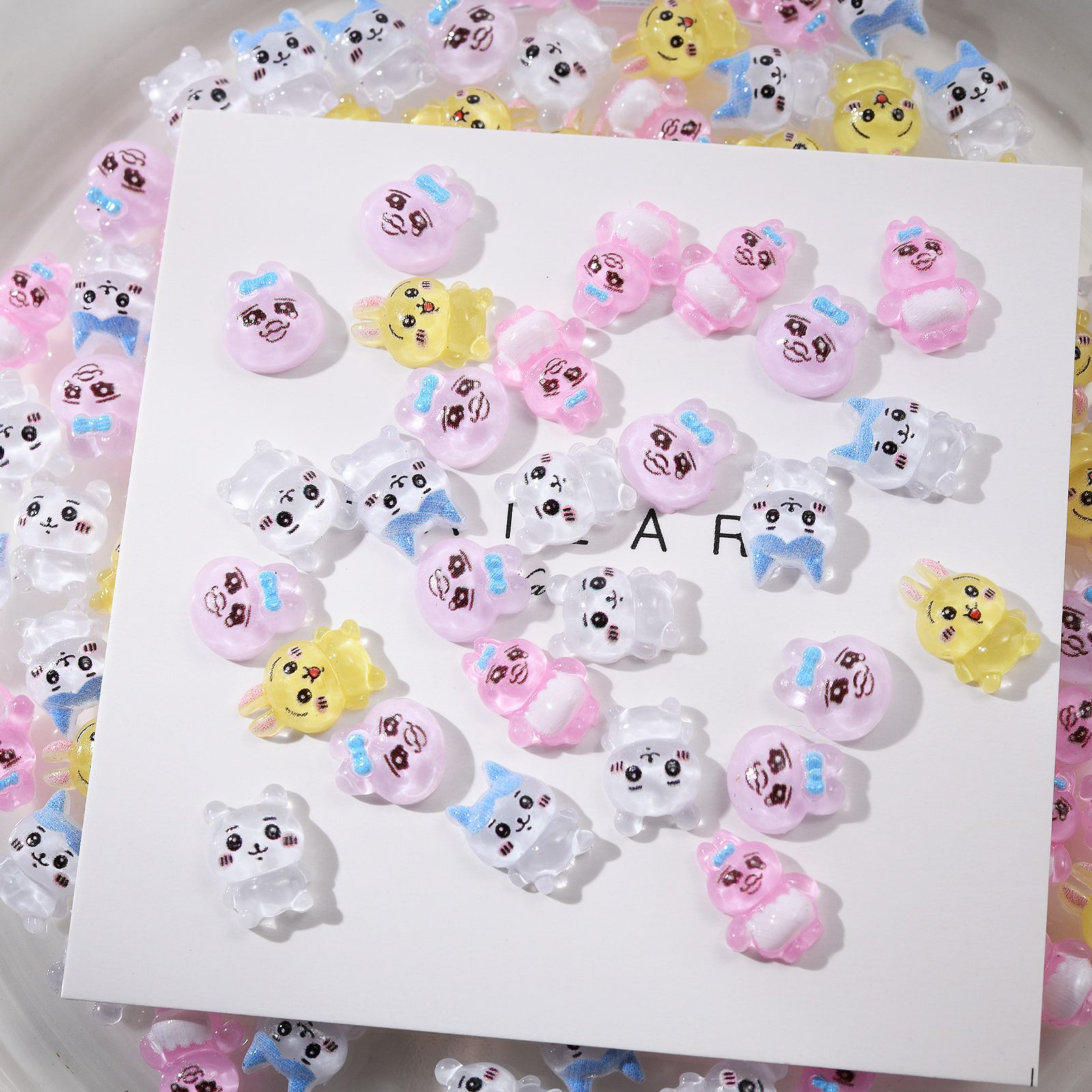 100 peças de acessórios de nai - Nail Art avaliação e preço