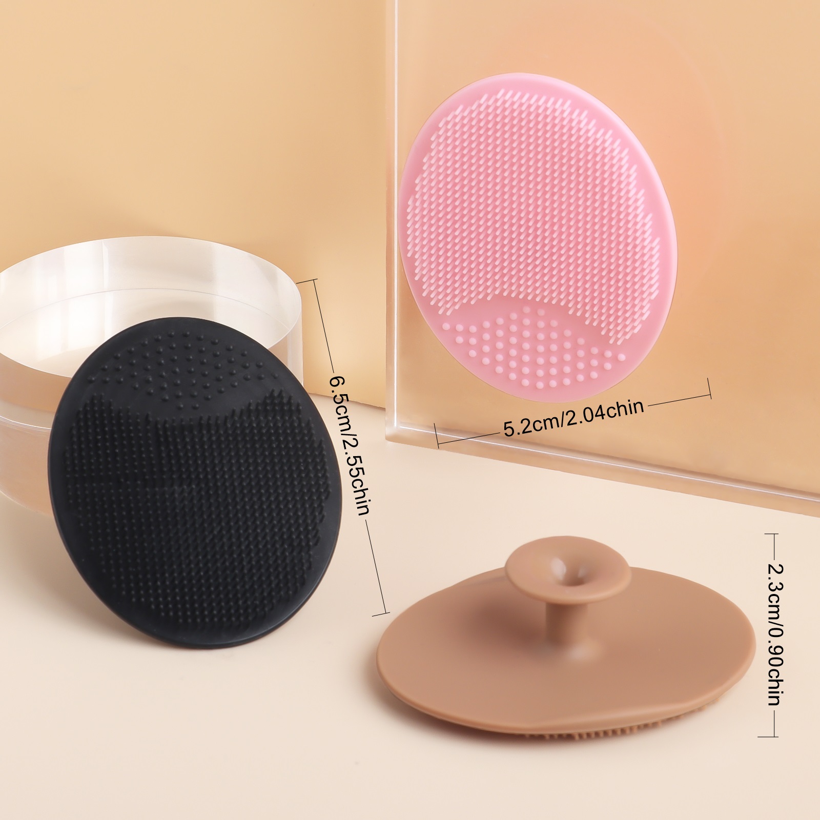 Silicone Mini Cleansing Escova - Silicone Face Scrubber Electric avaliação e preço