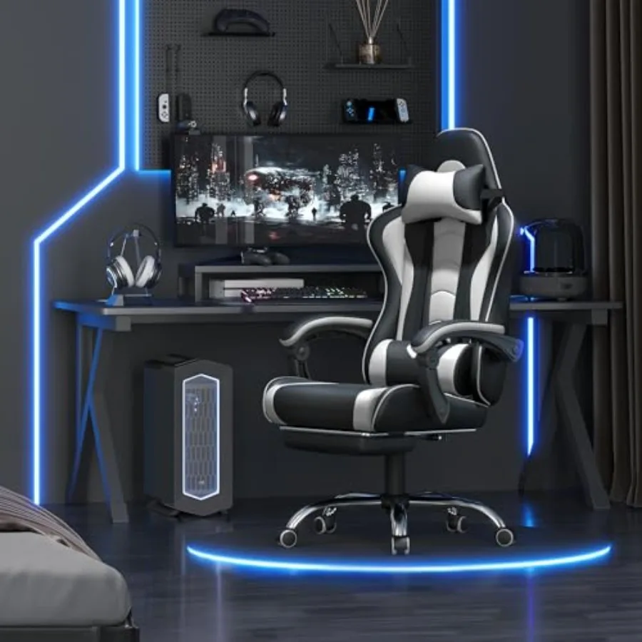 Cadeira de jogos com apoio par - Massage avaliação e preço
