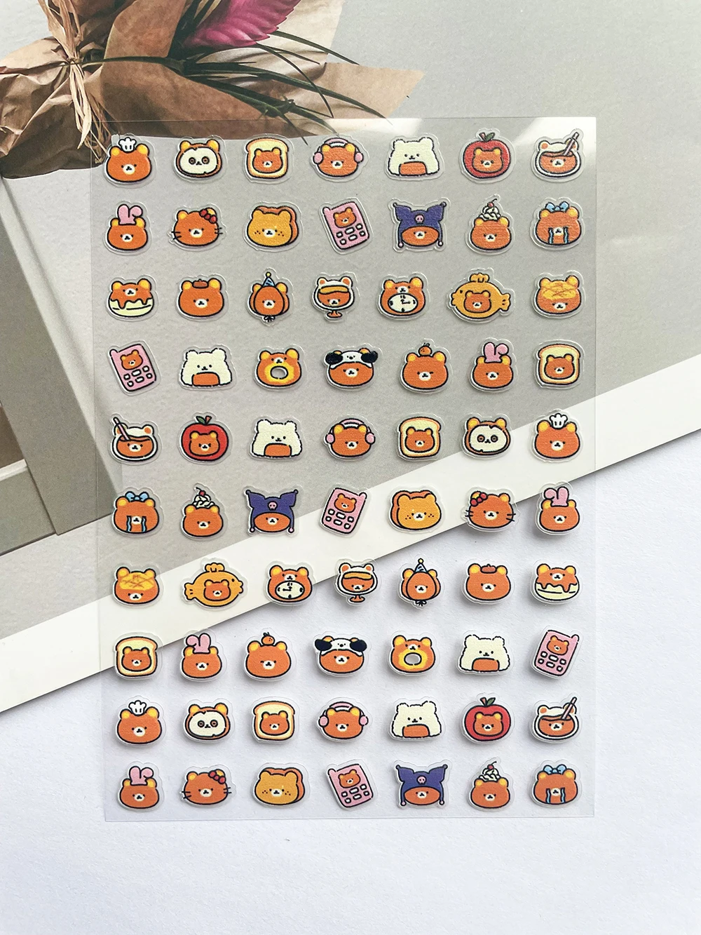Adesivos Super Mini Rilakkuma  - Nail Art avaliação e preço