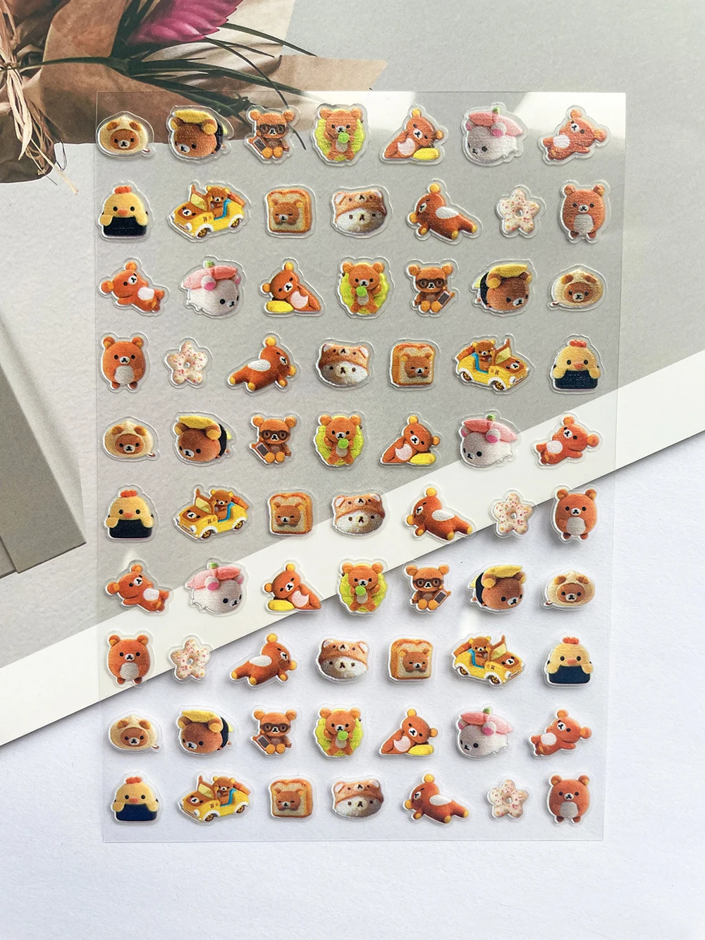 Adesivos Super Mini Rilakkuma  - Nail Art avaliação e preço