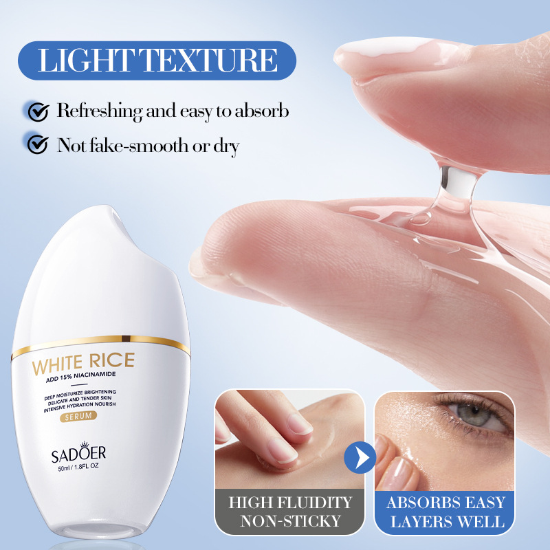 Sérum Facial de Arroz Branco p - Niacinamide Pore Shrinking Essence avaliação e preço