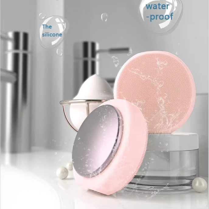 Silicone elétrico sonic vibraç - Silicone Face Scrubber Electric avaliação e preço