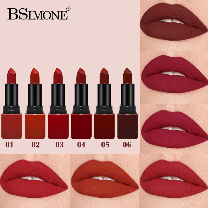 Brilho labial fosco de veludo  - Matte Velvet Lip Tint Long Lasting avaliação e preço